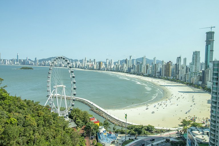 TDR171 - Vista para Praia, Piscina, 17º andar