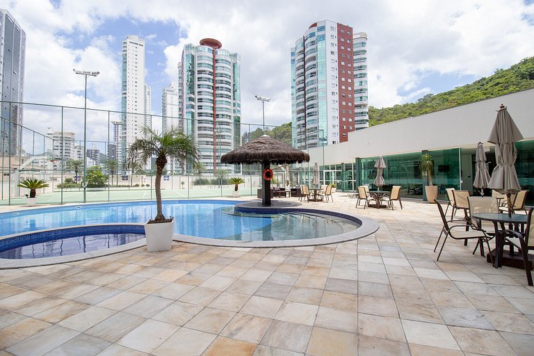 TDR38 - Piscina, Academia, Vista Mar, Sacada